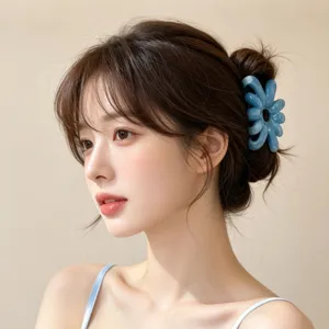 Κλάψα Μαλλιών με Σχέδιο Λουλουδιού από Ακρυλική Ρητίνη Αξεσουάρ Μαλλιών για Γυναίκες Καθημερινό Styling