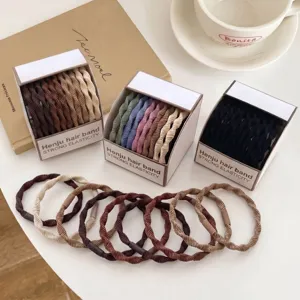 Bandas elásticas para el pelo duraderas coletas accesorios de cabello modernos