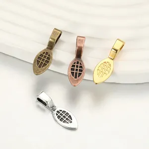 Legierung Gitter Olive Anhänger DIY Schmuck Zubehör Antik Rot Silber Gold Handwerk Halskette Armband Fundstücke