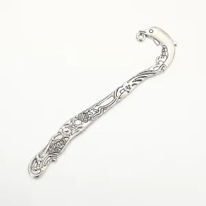 Metal dolphin bookmark handmade DIY craft alloy ocean style decorative hanging charm accessory