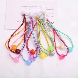 Elastici per capelli colorati per bambini, pratici accessori per acconciature quotidiane.
