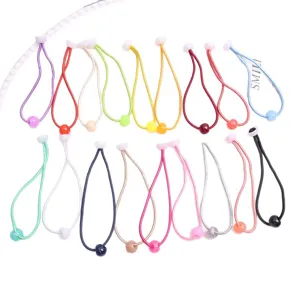 Elastici per capelli colorati per bambini, simpatici fermagli e accessori per acconciature fai da te.