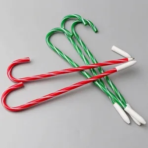 Creative Christmas candy cane ballpoint pen plastic walking stick gift cute stationery item