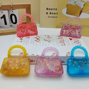Bolsas de juguetes para apretar de frutas coloridas rebote lento alivio del estrés