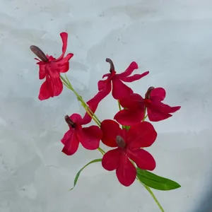 Künstliche rote Anthurien Blumen Kunstblumen Gesteck für Hochzeit Heimtextilien Party Deko