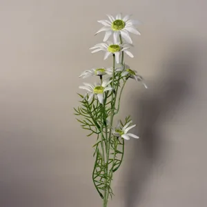 Ramo di margherita bianca artificiale stile foresta decorazione casa bouquet nozze dettaglio