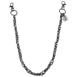 Punk gothic skull metal pants chain waist chain for men jeans wallet chain key holder