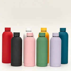Stainless Steel Vacuum Insulated Water Bottle Double Wall Portable Travel Thermos Flask Sports Kettle For Outdoor