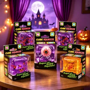 Παιχνίδι άγχους Halloween κύβος αργής επαναφοράς αισθητηριακό καινοτόμο παιχνίδι