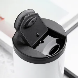 Minimalistischer 304 Edelstahl Thermos Reise Kaffee Becher mit sicherem Deckel fur outdoor.