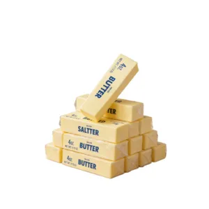 Close-up detailopname van gesimuleerd boter langzaam rebound decompressie speelgoedblok.