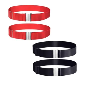 Women elastic garter belts adjustable high elasticity thigh straps set for daily wear fashion