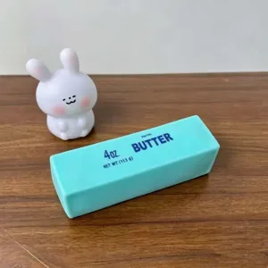 Decompression malt butter pinch toy, soft foaming stress relief toy, funny desk decompression item.
