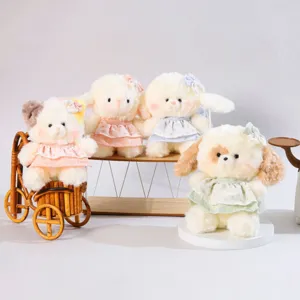 Niedliche plüsch kaninchen puppe kuscheltier weiches kissen geschenk für mädchen kinder schlafzimmer.