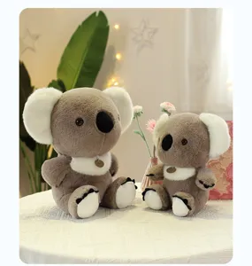 Simulation koala plush toy cute stuffed animal doll children soothing companion gift detail
