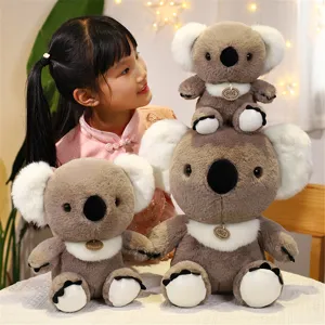 Cute koala plush toy simulation stuffed animal doll children companion gift home decor