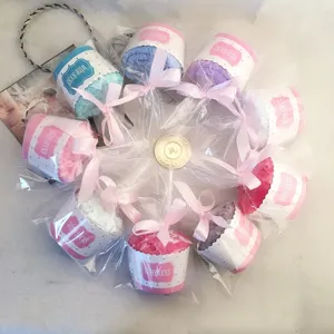 Women's Fuzzy Wine Socks Warm Plush Cupcake Gift Packaging If You Can Read This Lettering Polyester Crew Sleep Socks For Winter Home