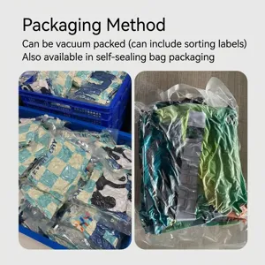 Flannel blanket vacuum packaging detail showing custom packaging options clearly.