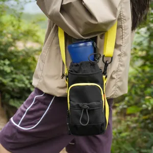 Outdoor sports mobile phone bag leisure portable single shoulder crossbody water cup bag