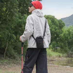 Outdoor sports mini phone bag, lightweight portable shoulder crossbody bag for men autumn new style.