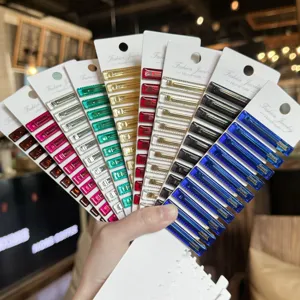 Acrylic Duckbill Hair Clips Set Colorful Hair Barrettes 4.7cm Cute Side Bangs Hairpins for Women