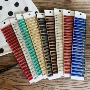 Colorful acrylic duckbill hair clips 4.7cm sweet side hairpins fashion hair accessories