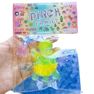 Crystal turtle pinch toy stress relief toy colorful decompression toy set main image