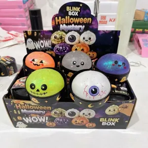 Set giocattoli antistress morbidi mistero di Halloween, giocattoli sensoriali lenti.