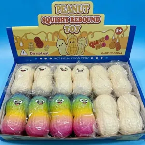 Erdnuss Squishy Rebound Spielzeug niedlich langsam steigend Stressabbau für Kinder