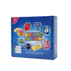 8pcs malt sugar squishy box slow rising stress relief toy fun gift set for kids