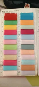 100D chiffon stof kleurenstaalkaart met meerdere kleurmonsters catalogusnummer 8009