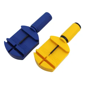 Watch band remover tool link pin repair adjuster tool blue and yellow set main image