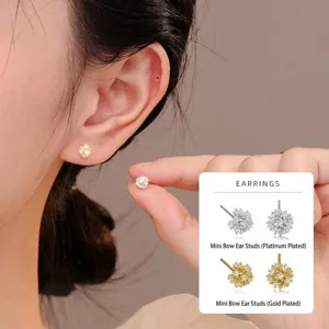 Pendientes de Botón de Plata de Ley S925 con Forma de Fuegos Artificiales y Diente de León para Mujer Exquisitos Pendientes con Circonia Micro Incrustada Joyería Regalo