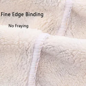 Microfiber hair drying cap close-up fabric, featuring fine edge binding design for durability.