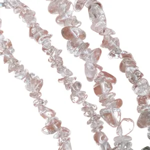 Perles en pierres precieuses de cristaux naturels brutes pour bracelet DIY de bijoux