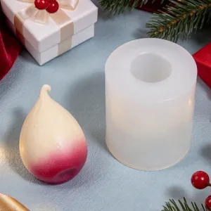 Fig Fruit Shape 3D Silicone Mold For DIY Candle Soap Plaster Aromatherapy Craft Making Stress Relief Toy Handmade Mold Home Decor