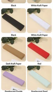 Long rectangular gift box jewelry packaging paper box for necklace bracelet ring.