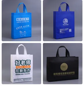 Bolsas de compra no tejidas personalizadas ecológicas para regalos promocionales bag