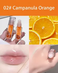 COAST BABY Aceite Labial Hidratante de Frutas Rollerball Brillo Labial Transparente