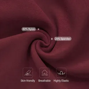 Einfarbiges Yogahose Stoff Nahaufnahme Makroansicht mit atmungsaktivem und weichem Material