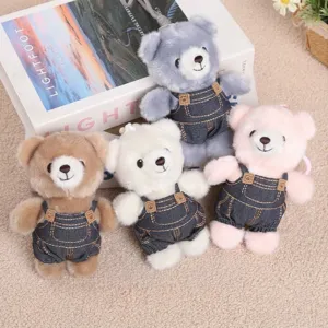 Simpatico Orsacchiotto Peluche Giocattolo Pendente Cartone Animato Animale Stuffed Bambola Zaino Appendere Ornamento Portachiavi Regalo