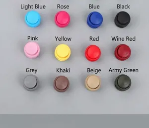 colorful plastic cord stoppers dual hole spring buckles adjustment buttons for garment luggage