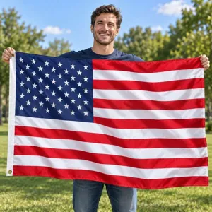 Amerikanische Flagge 3x5 ft US Sternenbanner strapazierfähiges Polyester Ösen draußen