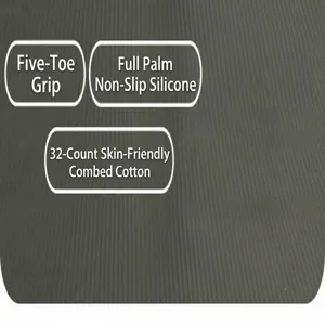 Professional non-slip five toe yoga socks with combed cotton for women sports fitness.