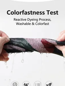 Detail shot of washable cotton five-toe yoga socks fabric stretch test, water resistant and durable.
