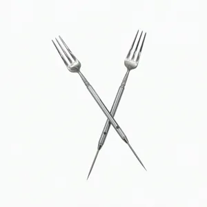 Portable titanium alloy toothpick pocket-sized outdoor EDC survival tool cleaning tool