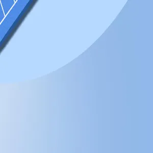 Detailansicht des A4 Klemmbretts Schreibunterlage mit blauer Gitterdesign Oberflaeche.