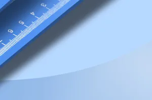 A4 Schreibunterlage Klemmbrett mit integriertem Maßstab für Büro und den täglichen Bedarf