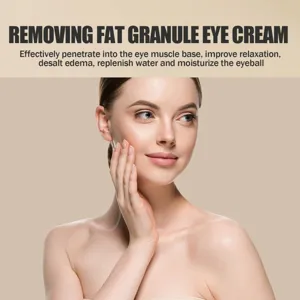 Crème contour des yeux anti-grains de milium, hydratante et nourrissante en profondeur.