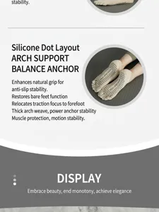 Professional women anti-slip five toe yoga socks, short winter pilates fitness socks with grip dots.